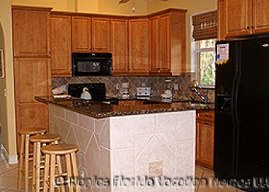 Naples Florida Vacation Homes | Neapolitan Home: Kitchen Side View
