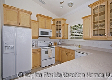 Naples Florida Vacaction Homes Tuscan Vacation Home Kitchen