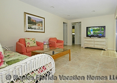 Naples Florida Vacation Homes | Monte Carlo Home: Family Room / Den