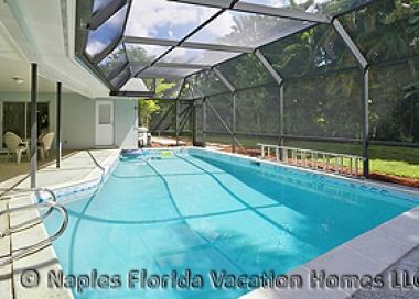 Naples Florida Vacation Homes | Monte Carlo Home: Pool Area