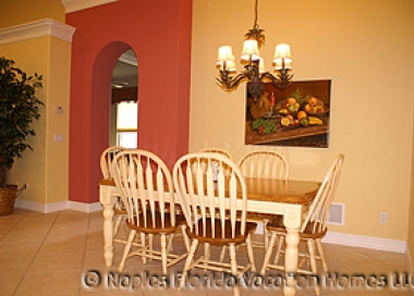 Naples Florida Vacation Homes | Neapolitan Home: Dinning Room